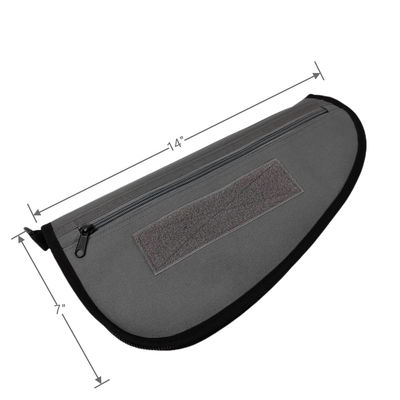 OEM ODM Pistol Gun Bag With Zipper Pocket Customized